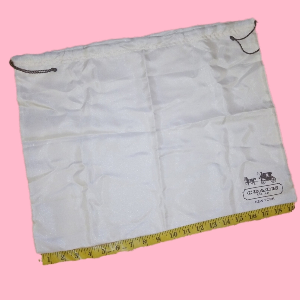 Coach Dust Storage Bag 19.5" x 15" New